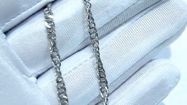 Серебряная цепь 925 пробы без камней 2200000228611 смотреть онлайн