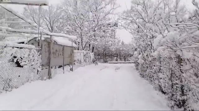 На Юге Выпал Снег 🙉В гостях у Инны на Кубани смотреть онлайн