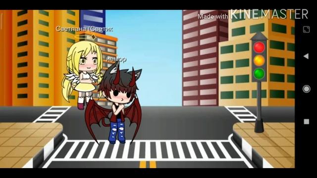 Мини фильм //ангел в школе демонов\\1/2 смотреть онлайн