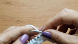 Простой узор спицами для детского свитера, кофточки , пуловера.