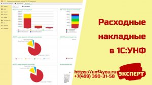 Расходные накладные в 1С:УНФ