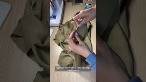 Процесс пошива рубашки-платья Натали