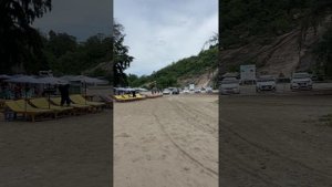 Обзор пляжа за горой обезьян. Такиаб.