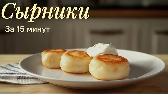 Сырники! Лучший завтрак для всей семьи! СЕКРЕТ ВКУСНЫХ СЫРНИКОВ! Вкусные Как в РЕСТОРАНЕ!