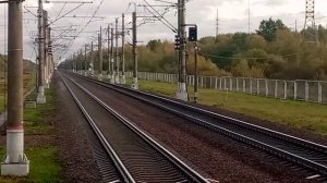 Высокоскоростной Электропоезд Сапсан эвс1-07 Поповка