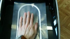 Термобахила на руке полностью безопасно