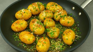 Такой картофель вы еще пробовали! Готовится легко и быстро!