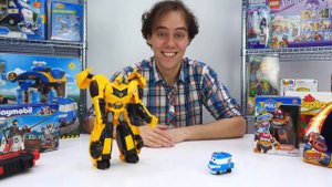 Мультик Роботы - Поезда. Кей покупает мойку для паровозиков