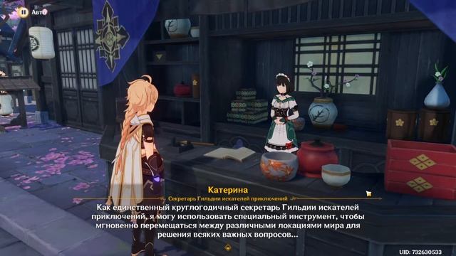 Катерина в Инадзуме смотреть онлайн