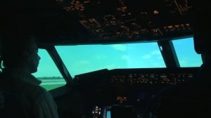 полет на тренажере-симуляторе Боинг-737