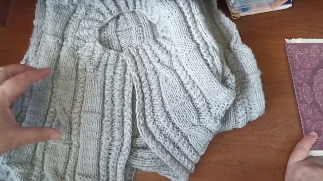 Сп " Осень в ажуре,Отчет 10.Продвижения по кардигану///