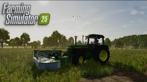 FARMING SIMULATOR 25 КОСИМ ТРАВУ