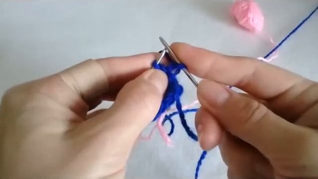 Узор БАБОЧКИ спицами,простой узор