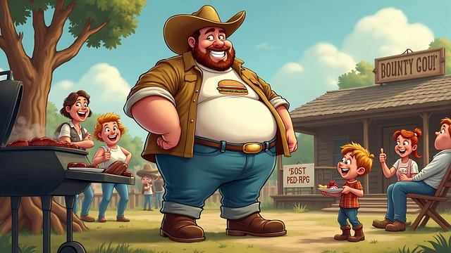 🎶 I Ain’t Fat (I’m Just Easier to See) _ A Hilarious Country Anthem About Big Guy Confidence!