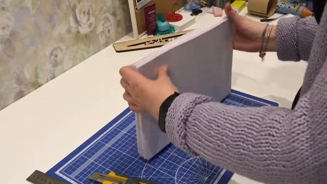 Делаем скетчбук💙 смотреть онлайн