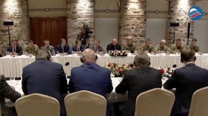 Выступление главы МИД Турции перед началом переговоров России и Украины