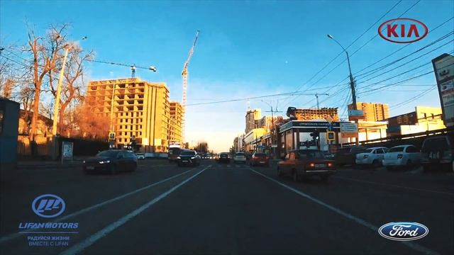 Проезд в автоцентр Темп Авто со стороны Крымска Новороссийска