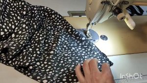 Как удлинить разрез в платье на 15 см?