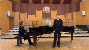 М.П.Мусоргский «С куклой» из цикла песен «Детская», солист Алексей Розов, 13 лет