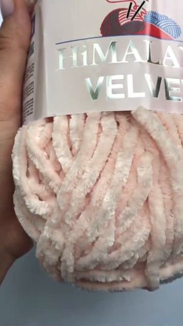 Подробный обзор плюшевой пряжи Himalaya Velvet 90053 Абрикос