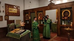 22.07.2024. Полієлейне богослужіння. Прп. Антонія Печерського