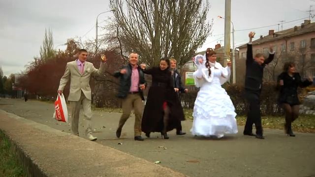 Видеосъемка в Омске. Вячеслав и Катя (свадебная прогулка) смотреть онлайн