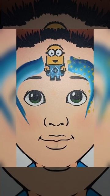 Аквагрим трафаретами смотреть онлайн