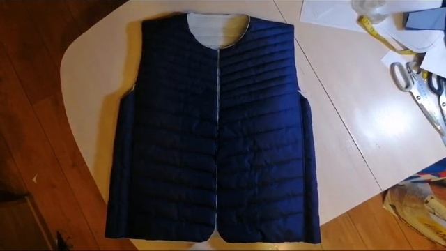Шьем утепленную безрукавку (продолжение)