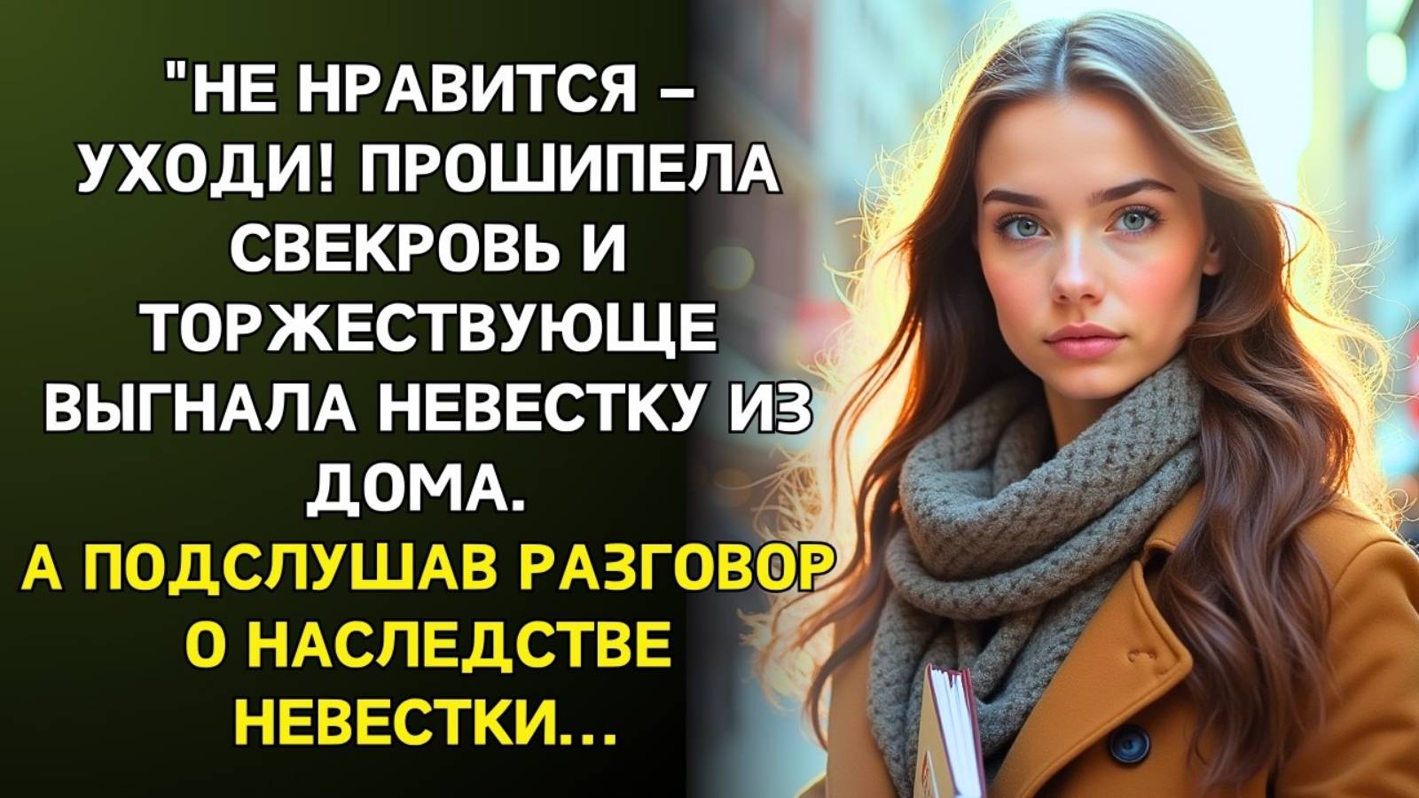 Истории из жизни. СВЕКРОВЬ ВЫГНАЛА НЕВЕСТКУ Аудио рассказы, Жизненные истории слушать