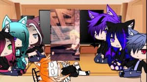 |Реакция моих персонажей на видео с аниме из тик тока 1/? "Рейчел Гарднер"|Gacha Club|