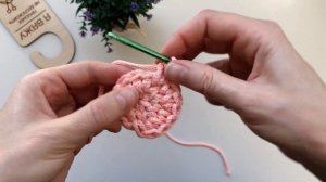 Ровный круг крючком/ Круглое донышко крючком