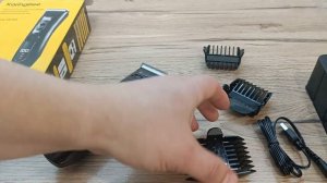 Обзор многофункциональной машинки KaringBee KB-5350 для стрижки волос, 3 насадки