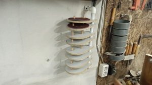 Сосед столяр пожал мне руку за самоделку из диска и мебельных шпонок!