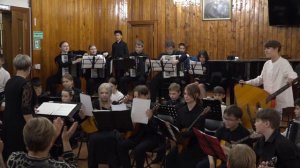 Отчётный концерт оркестра русских народных инструментов Детской музыкальной школы 1 Хабаровска