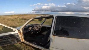 ЗАПУСТИЛИ ОКУ С ОБРЫВА. КРАШ ТЕСТ ВАЗ 1111 ОКА