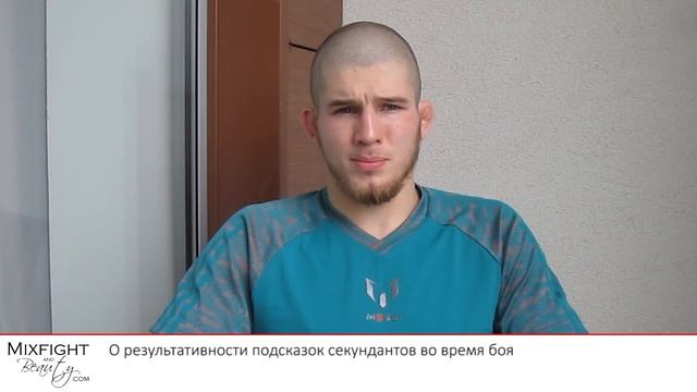 Юсуп Раисов после боя на ACB 20