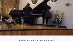 С.В.Рахманинов. Музыкальный момент номер 4 ми минор. Исполняет Римская Мария.