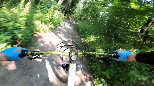 Прогулочное кантри на г. Бештау) Спуск от кольцевой дороги смотреть онлайн