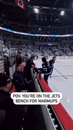 POV: You're On The Jets Bench For Warmups