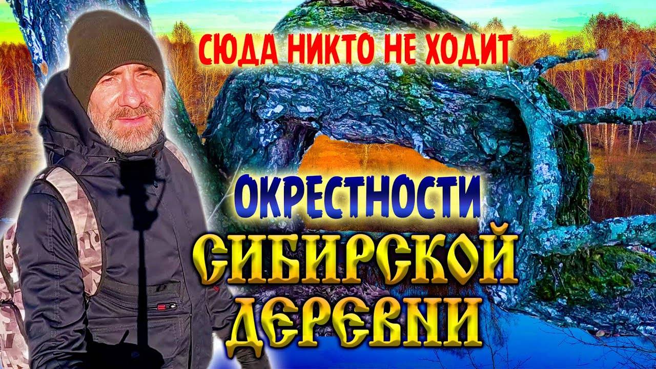 395. Глухомань Сибирская. Не туристические окрестности знаменитой деревни. Окунево Омская область.