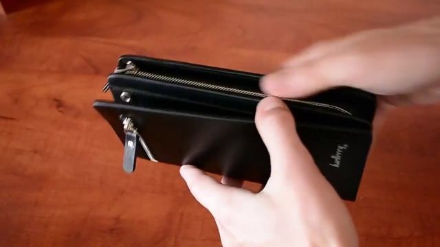 Обзор мужского клатча портмоне Baellerry смотреть онлайн