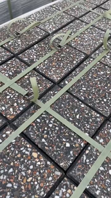 Плитка 20/20 с мраморной крошкой цвет черный смотреть онлайн