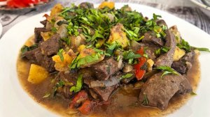 Супер рецепт приготовления печени/ Вот так надо жарить говяжье печень/ Сочная и мягкая печень за 30