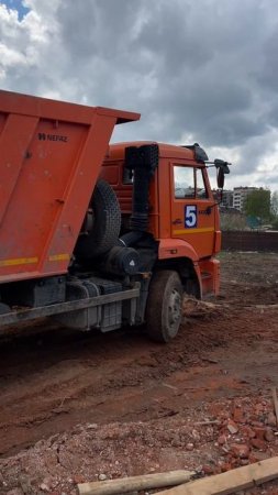 Видео со строительной площадки с ходом работ