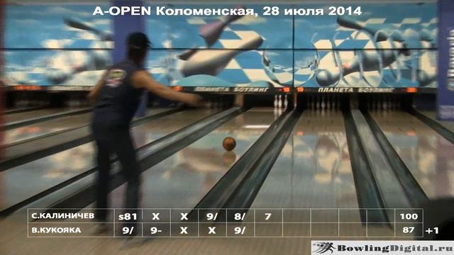 A-OPEN Коломенская, финал 28 июля 2014 смотреть онлайн