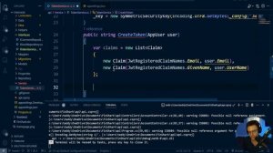 51. ASP.NET Core Web API Identity JWT 2024 - 23. Token Service