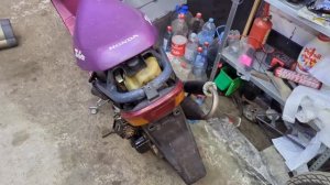 Как удлинить трос газа, запил и новый ремень | Honda dio 28