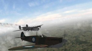 Над Гамбургом.