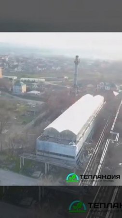 Теплица на крыше. Махачкала