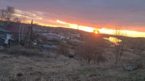 Отпуск в Карелии (Шуньга, закат).